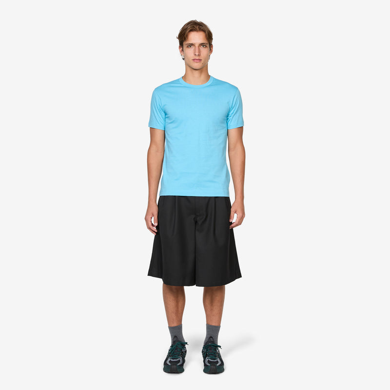 Pleated Shorts Black Shorts