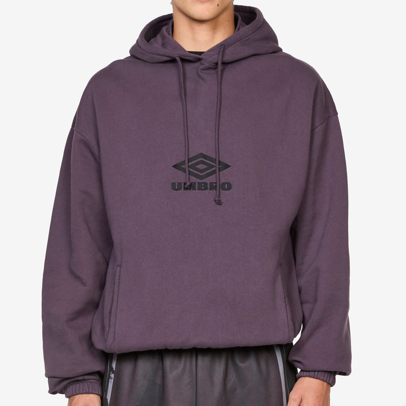 OG Logo Mask Hoodie Dark Purple Jumpers