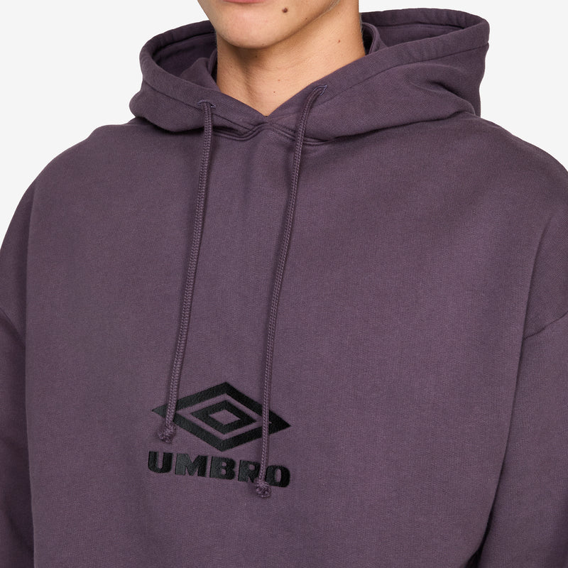 OG Logo Mask Hoodie Dark Purple Jumpers