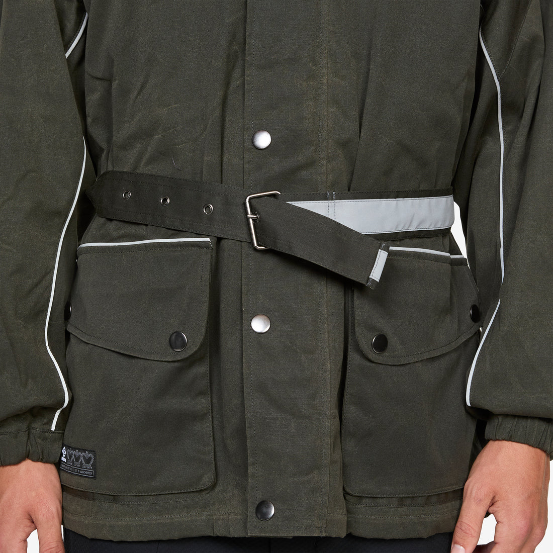 Trainer Waxed Jacket Dark Olive Jackets
