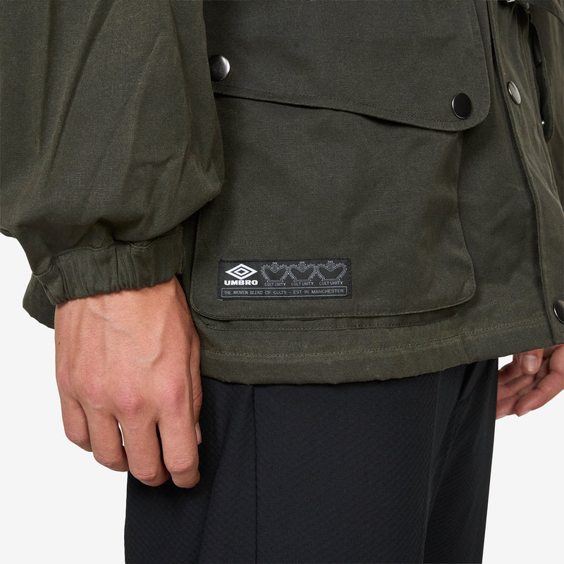 Trainer Waxed Jacket Dark Olive Jackets