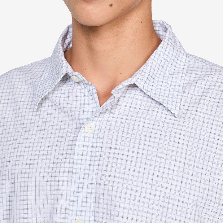 Network Shirt White Vintage Check