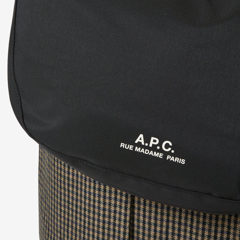 Journal Satchel Water Repellent Black Bags
