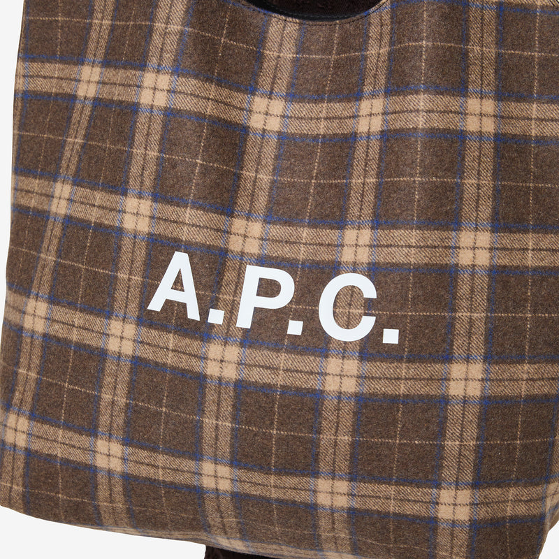 Ninon Tote Tartan Brown Bags