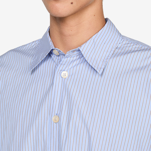 Beyond Shirt Typewriter Stripe Poplin Shirts
