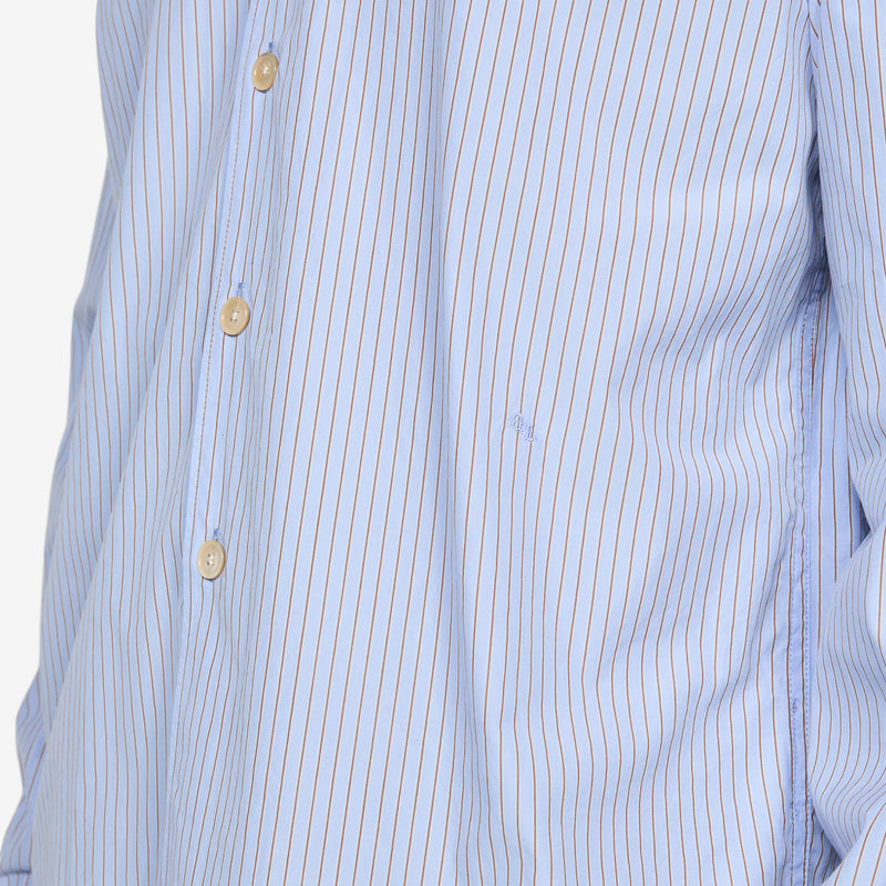 Beyond Shirt Typewriter Stripe Poplin Shirts