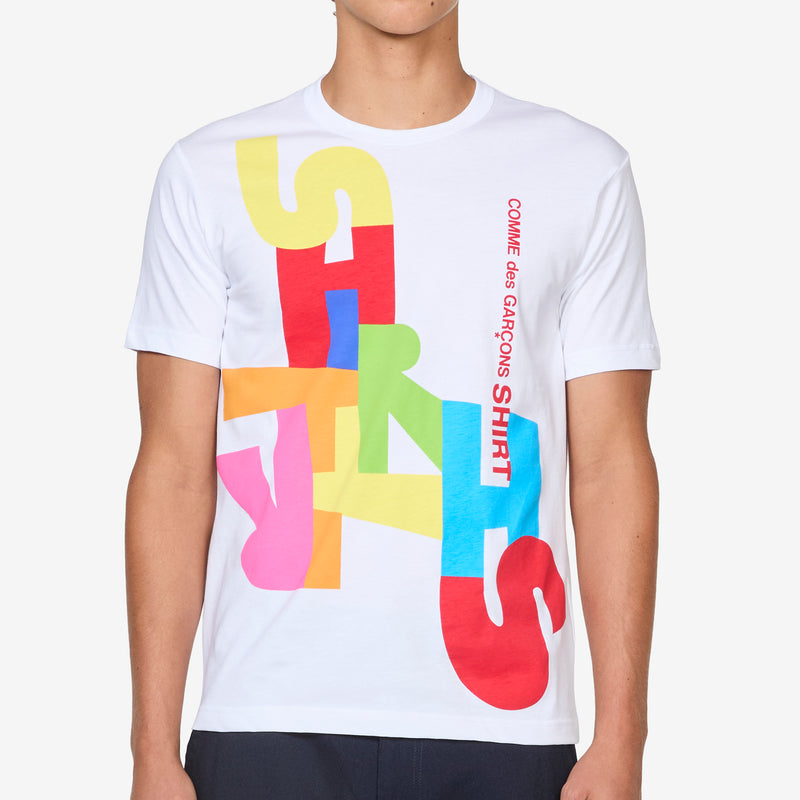 Graphic Printed T-Shirt White Tees