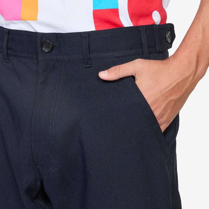 Patch Pocket Tapered Leg Pants Pants