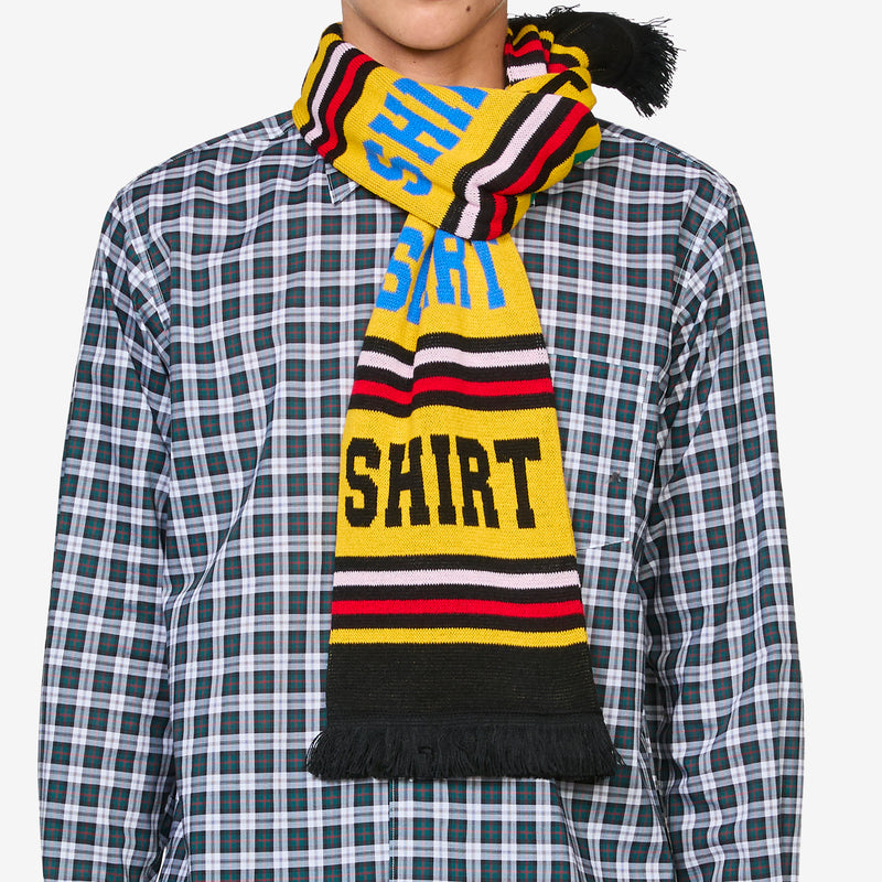 Football Scarf Yellow | Black Accessories