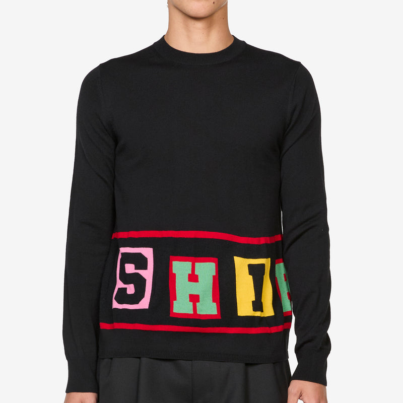 Knitted Sweater Black Jumpers