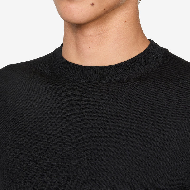 Knitted Sweater Black Jumpers