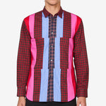 Tartan Colour Block Shirt Multi