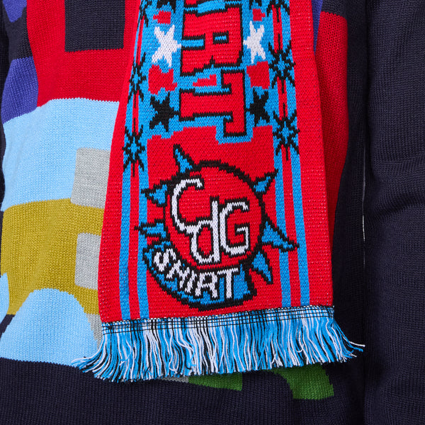 Football Scarf Red | Blue Accessories
