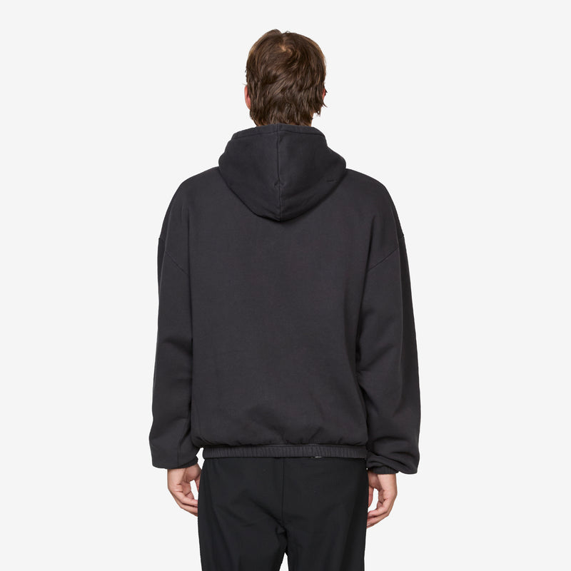OG Logo Mask Hoodie Washed Black Jumpers