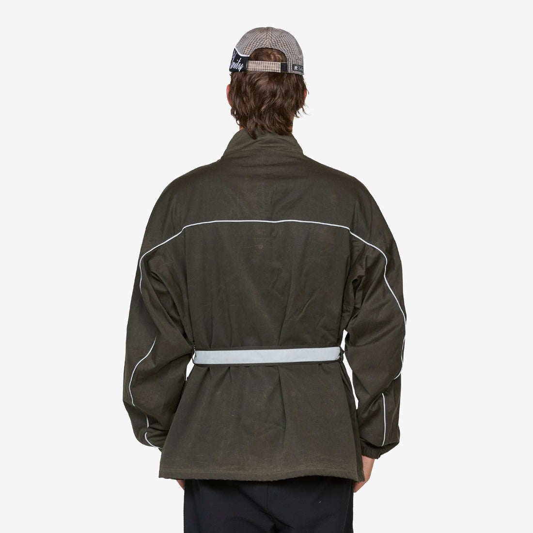 Trainer Waxed Jacket Dark Olive Jackets