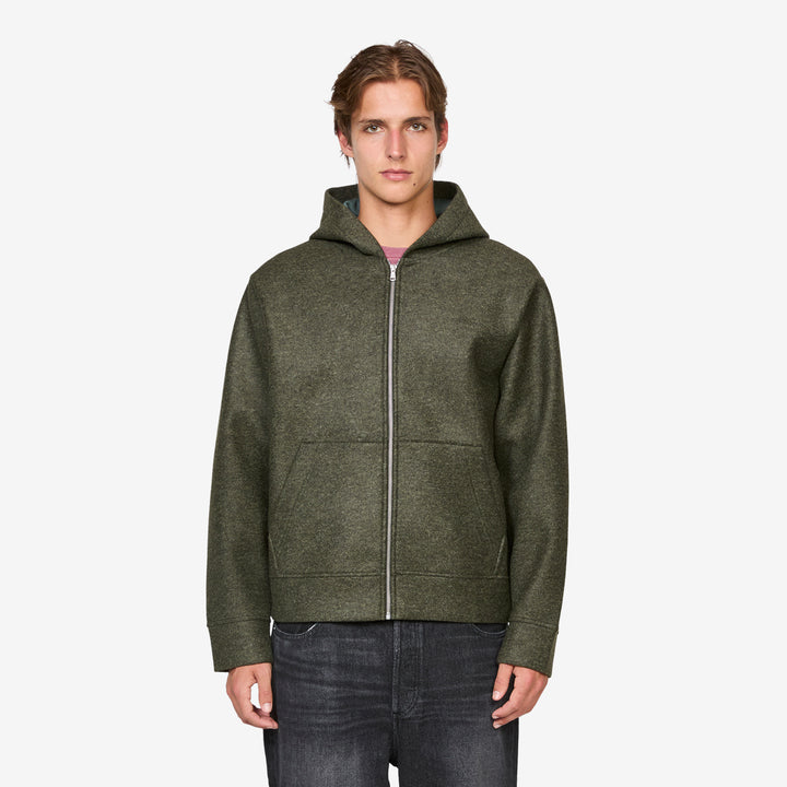 Alvin Sweatshirt Dark Green Front
