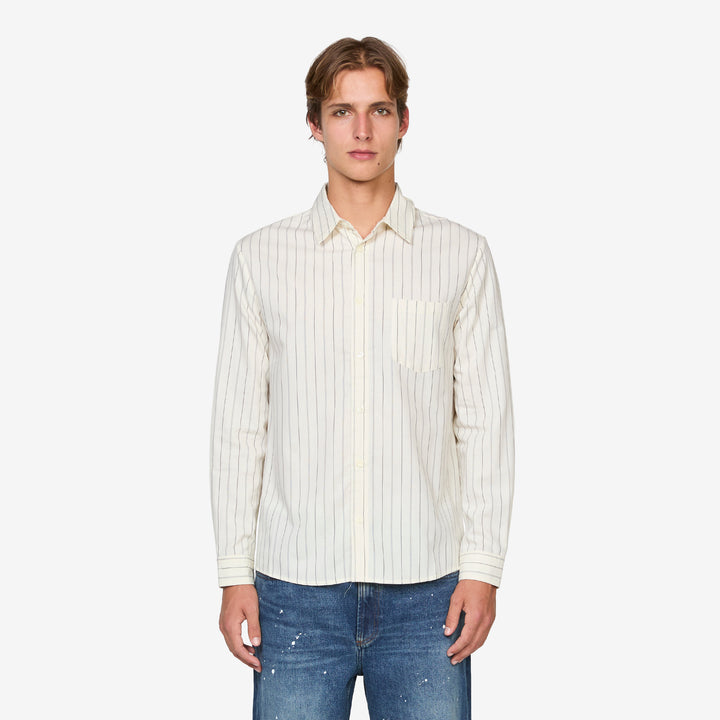 Clement Shirt Ecru Front