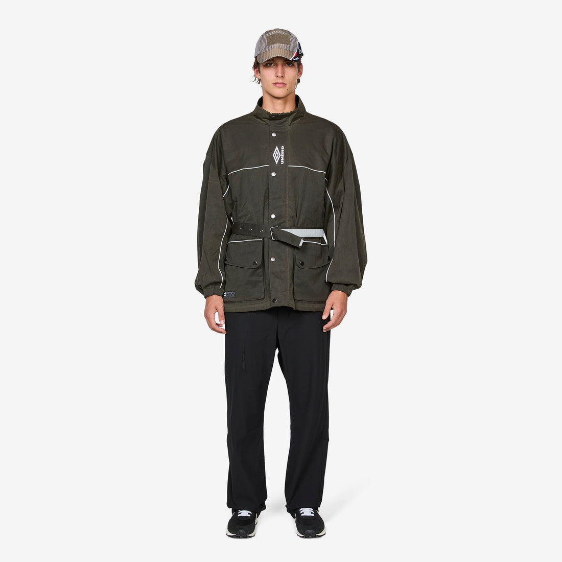 Trainer Waxed Jacket Dark Olive Jackets
