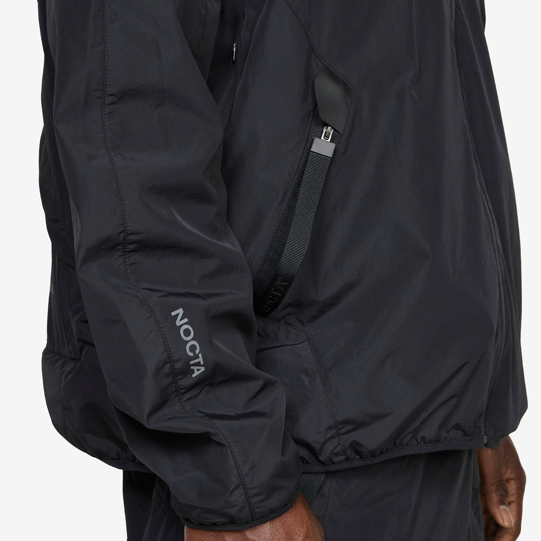 NOCTA Shroud-Cut Track Jacket Black | Black | Refblk Jackets