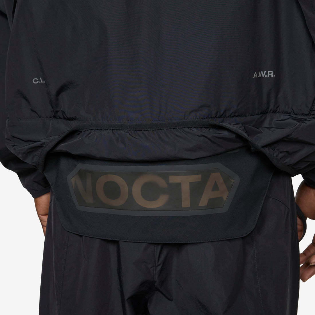 NOCTA Shroud-Cut Track Jacket Black | Black | Refblk Jackets