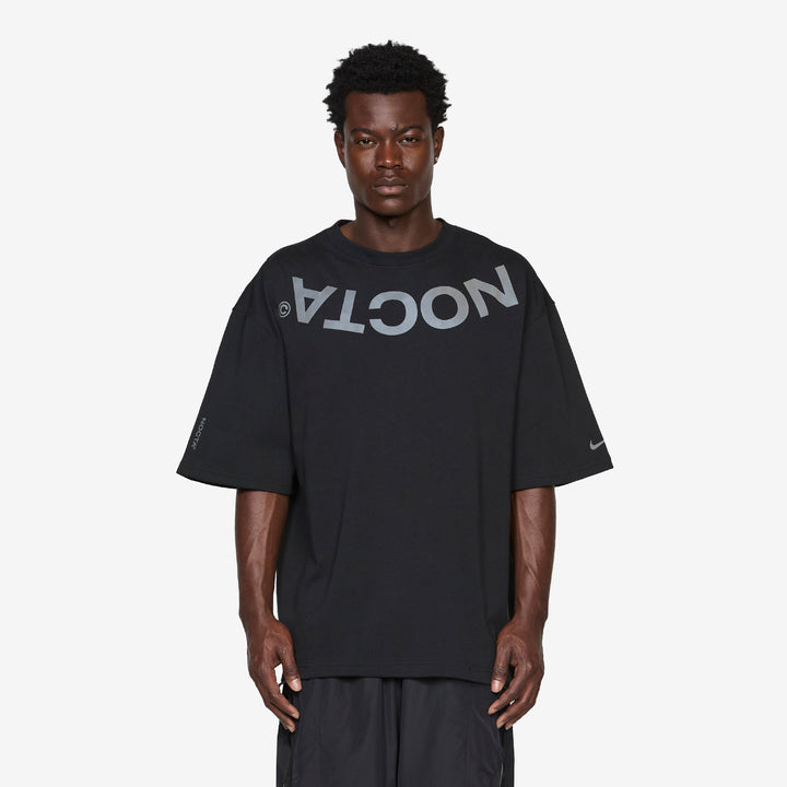 NOCTA Oversized Short-Sleeve Top Black | Refblk Front