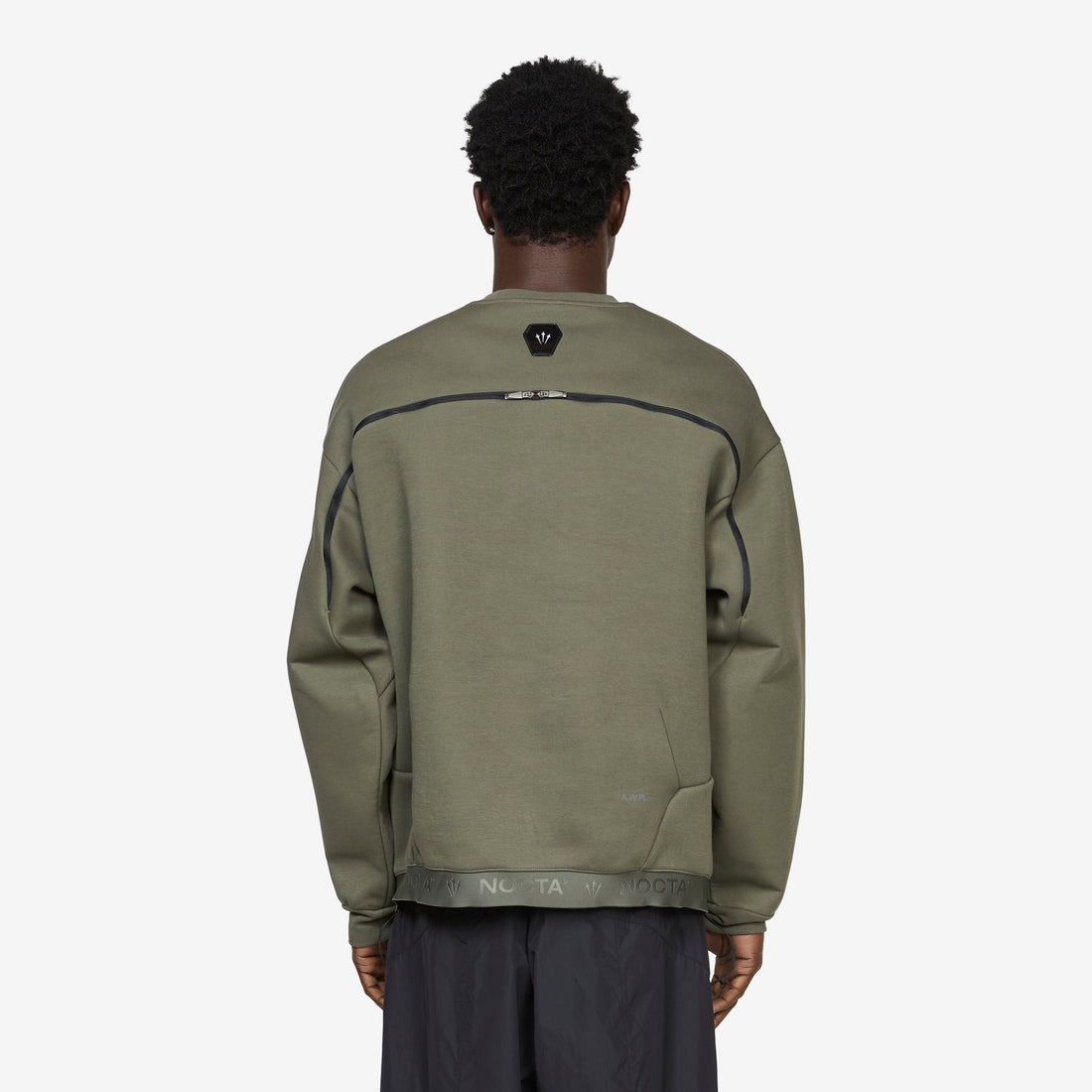 NOCTA Trapezoid Cut Crew-Neck Sweatshirt Twilight Marsh | Refblk Shirts