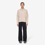 ASICS NOVALIS Mirbelioids Jacket Brown Stripe