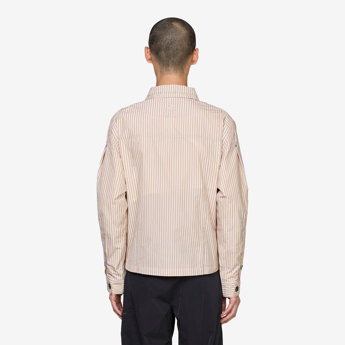 ASICS NOVALIS Mirbelioids Jacket Brown Stripe Jackets