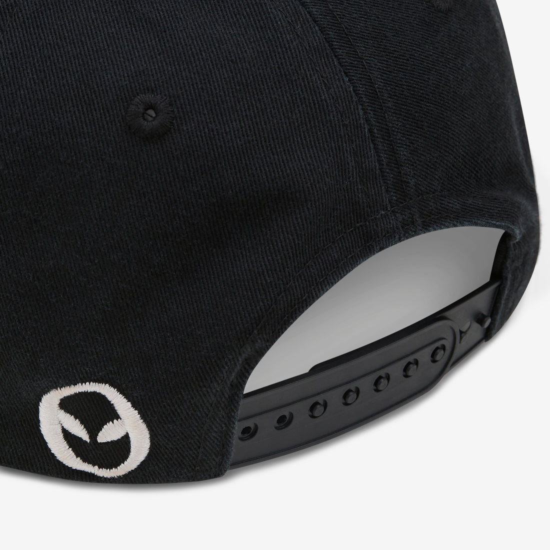 No Problemo Cap Washed Black Headwear