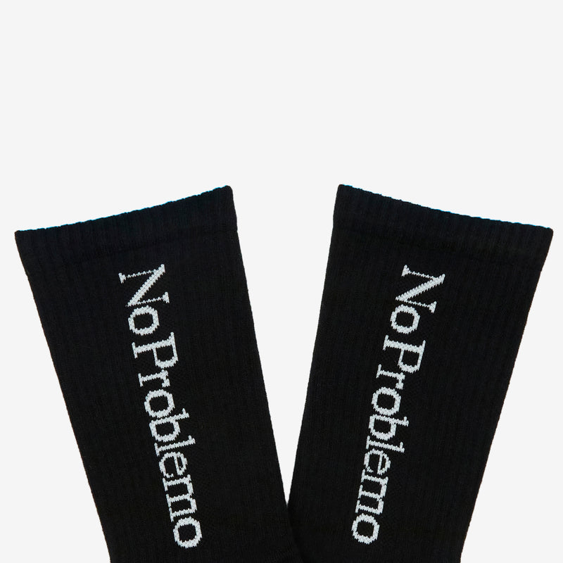 No Problemo Socks Black Accessories
