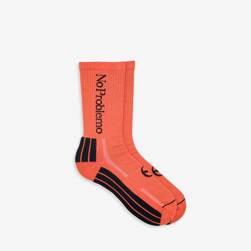 No Problemo Socks Orange Accessories