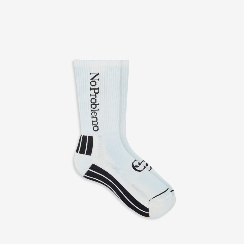 No Problemo Socks White Accessories