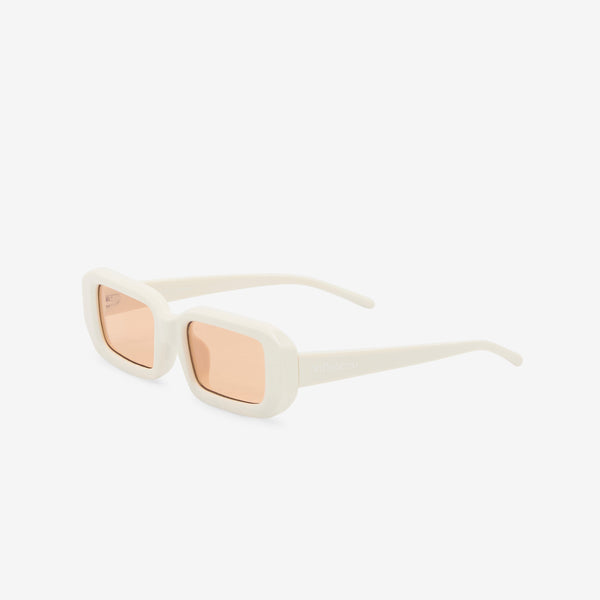 Le Specs x Blackpool Off White | Amber Tint Eyewear