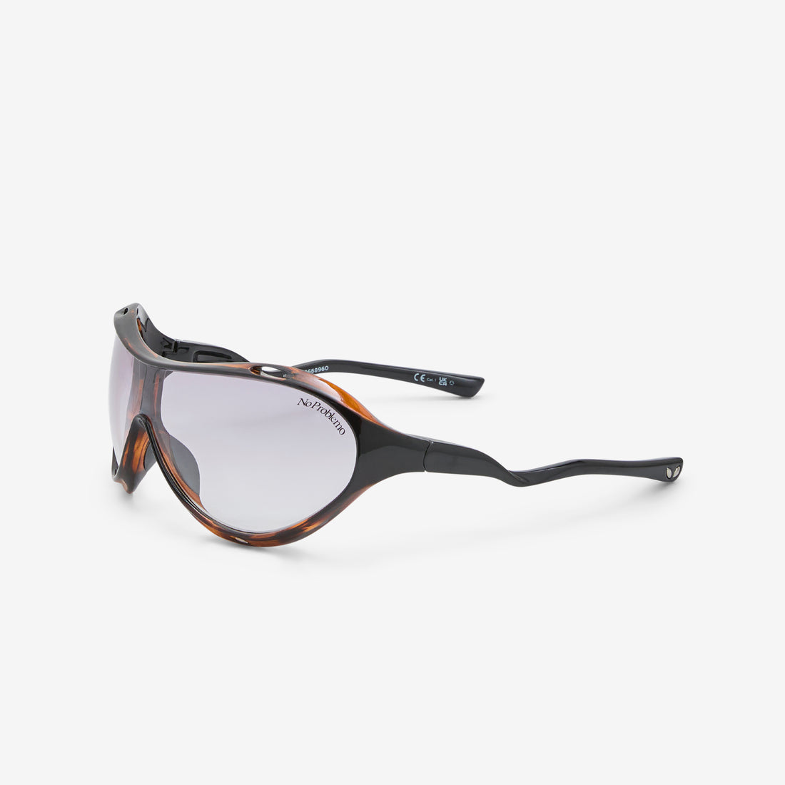 Le Specs x Iris Black Tort | Smoke Grad Eyewear