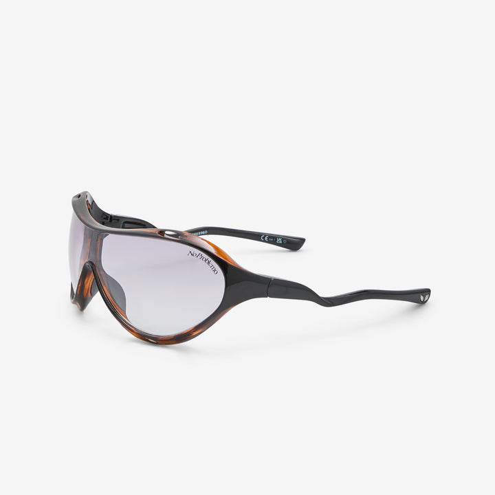 Le Specs x Iris Black Tort | Smoke Grad