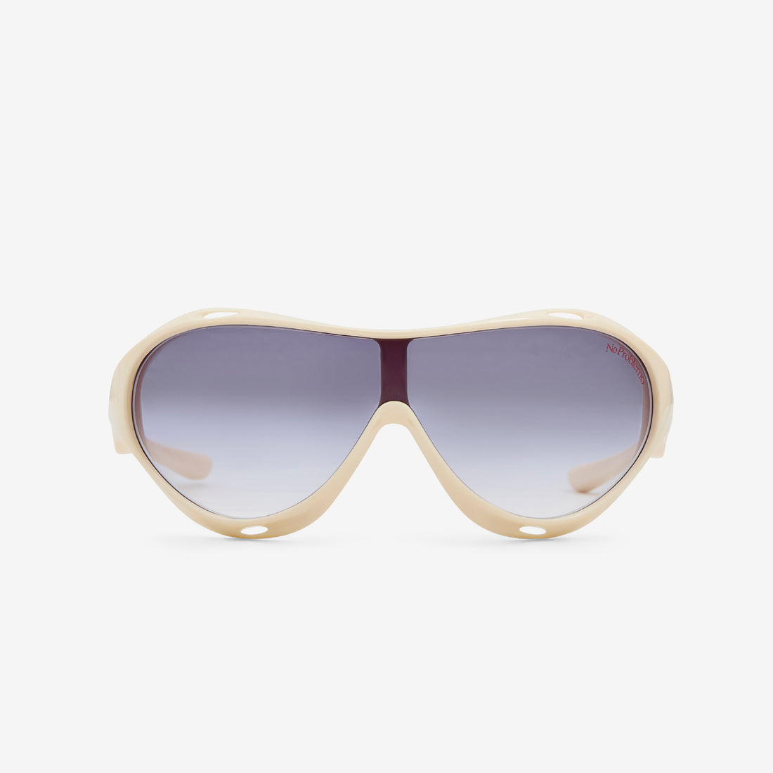 Le Specs x Iris Off White | Smoke Grad Eyewear
