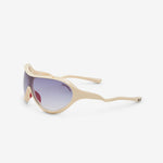 Le Specs x Iris Off White | Smoke Grad