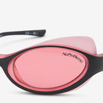 Le Specs x Lyra Black | Crimson Mono
