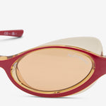 Le Specs x Lyra Bright Red | Yellow Tint