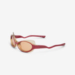 Le Specs x Lyra Bright Red | Yellow Tint