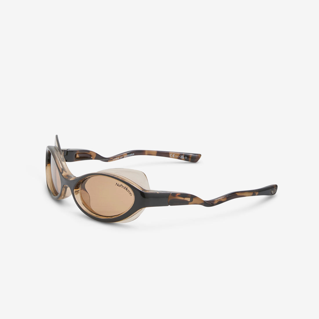 Le Specs x Lyra Tortoiseshell | Dark Brown Mono Eyewear