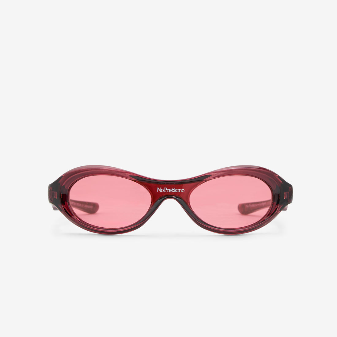 Le Specs x Vortex Deux Dark Cherry | Crimson Tint Eyewear