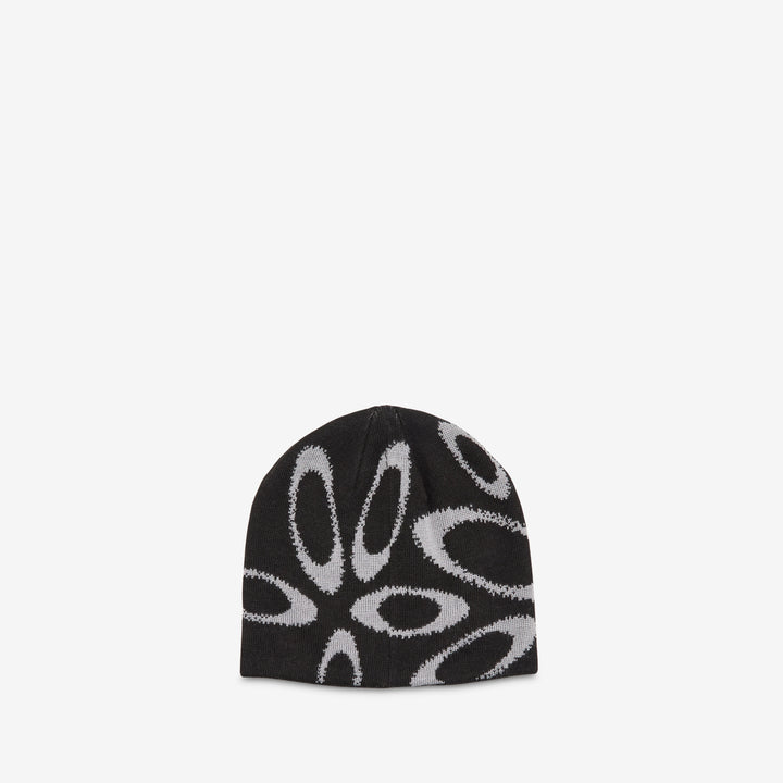 Ellipse Graphic Beanie Black | Grey