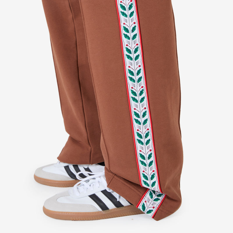 Motosport Laurel Tape Jogger Brown Pants