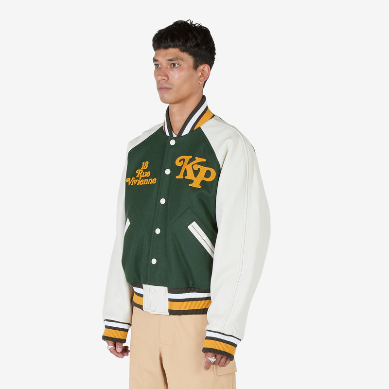 'KENZO by Verdy' Varsity Jacket Dark Khaki