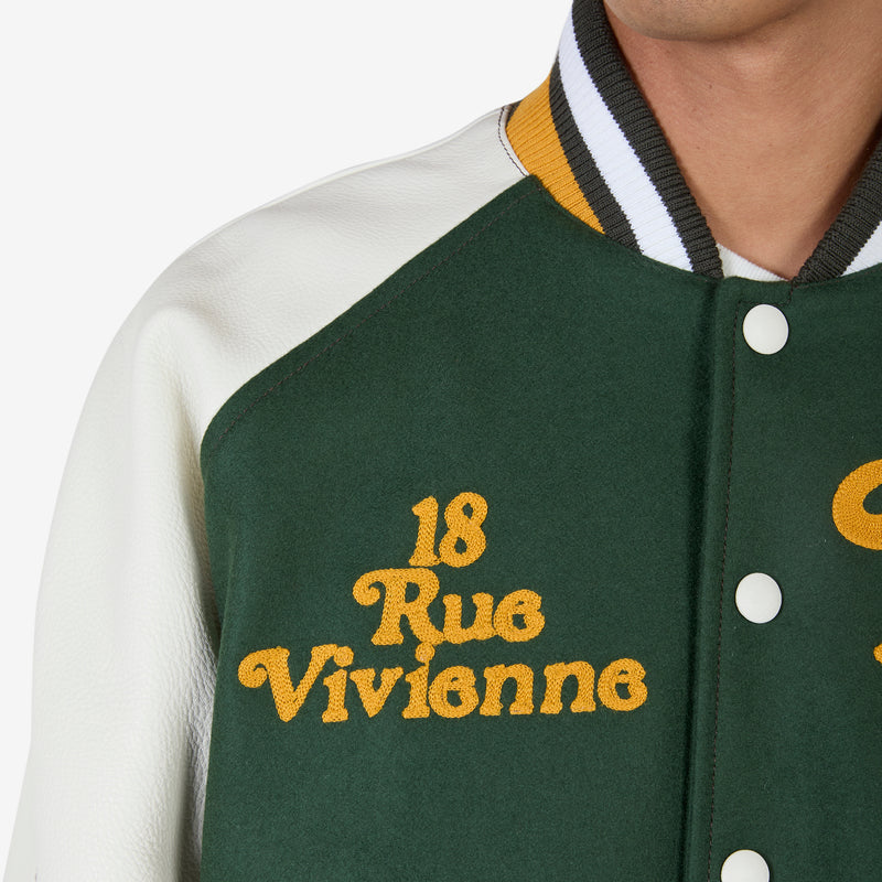 'KENZO by Verdy' Varsity Jacket Dark Khaki