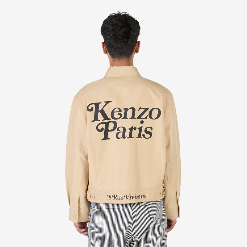 'KENZO by Verdy' Cropped Jacket Camel