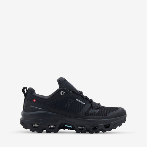 Women's Cloudrock Low Waterproof Black | Black Footwear