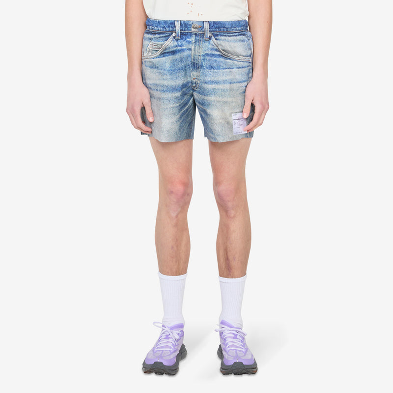 PeaceShell™ 5 Unlined Shorts Digital Denim Shorts
