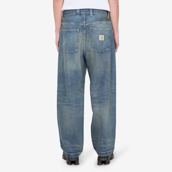 Brandon Pant Blue Worn Used Wash Pants